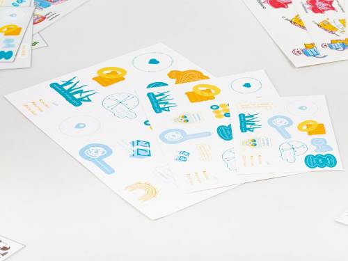 Наклейки из ПВХ Sticker Pack на заказ, S фото 5
