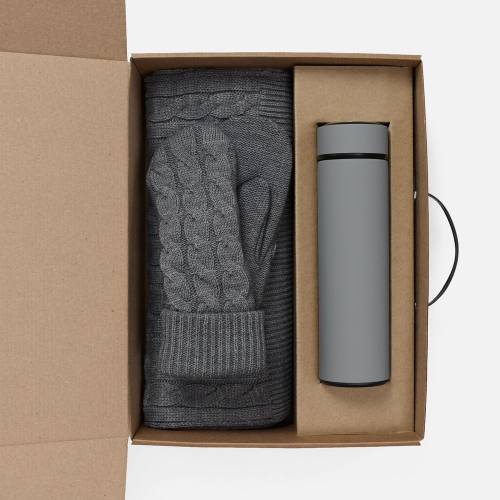 Набор Wintrish, серый меланж фото 3 Набор Wintrish, серый меланж фото 3