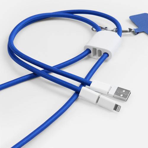 Кабель-ланьярд energyFlex Pro, синий фото 8