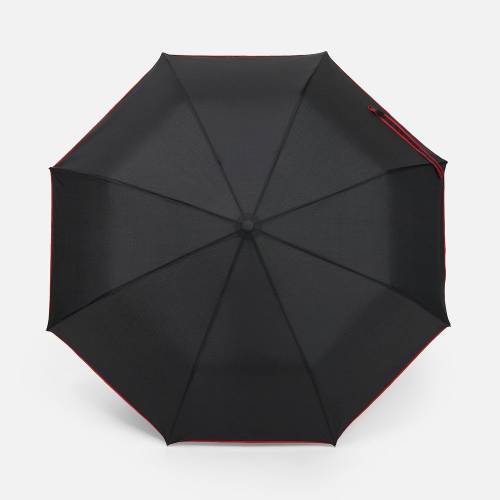 Зонт складной Edgeline, красный фото 3