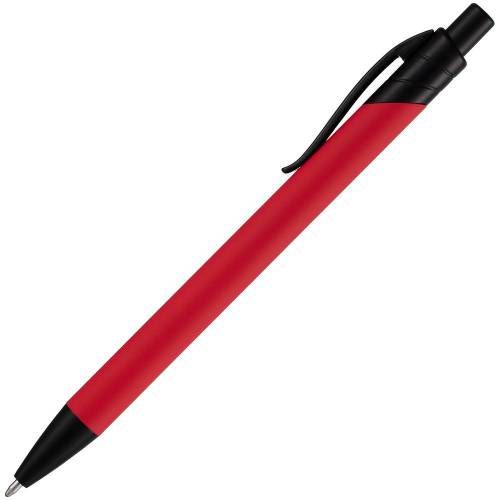 Ручка шариковая Undertone Black Soft Touch, красная фото 3