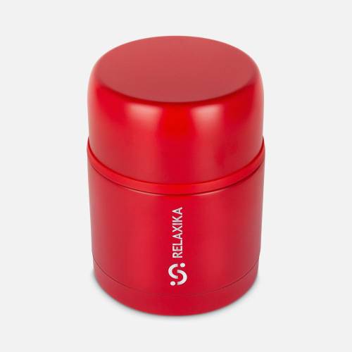 Термос для еды Relaxika 500, красный фото 3