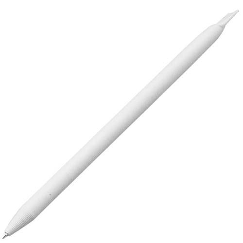 Ручка шариковая Carton Color, белая фото 3