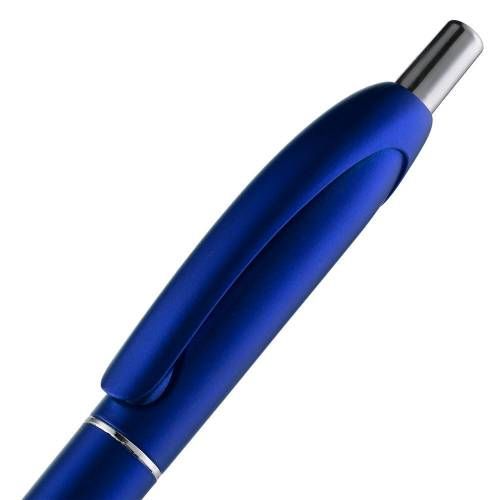 Ручка шариковая Bright Spark, синий металлик фото 6