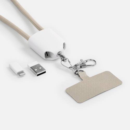 Кабель-ланьярд energyFlex Pro, серый фото 7