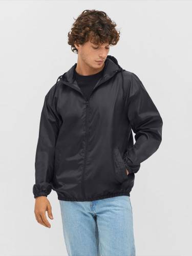 Ветровка унисекс Shield, белая фото 5