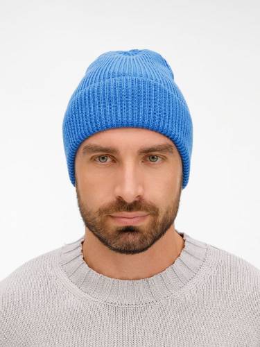 Шапка Nobilis Mono, синяя (аква) фото 5 Шапка Nobilis Mono, синяя (аква) фото 5