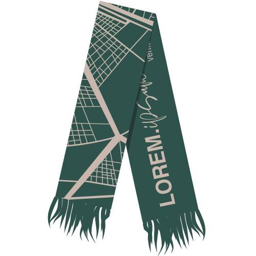 Шарф на заказ Tricksy Classic Net, L, полушерсть фото 5