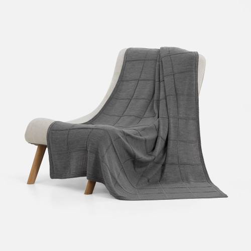 Плед Chainfield, серый меланж фото 3