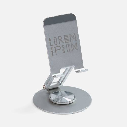 Подставка для смартфона Smartic, серебристая фото 12