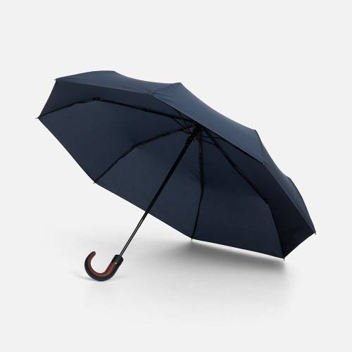 Складной зонт Palermo, темно-синий фото 2
