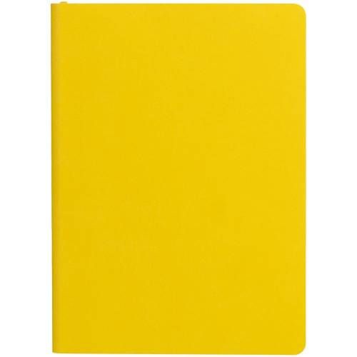Блокнот Verso в клетку, желтый фото 4
