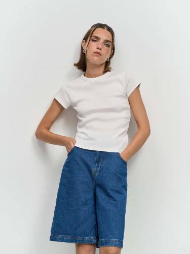 Футболка женская Sara, серый меланж фото 6