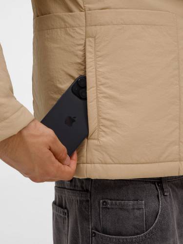 Куртка унисекс Veter, бежевая фото 15