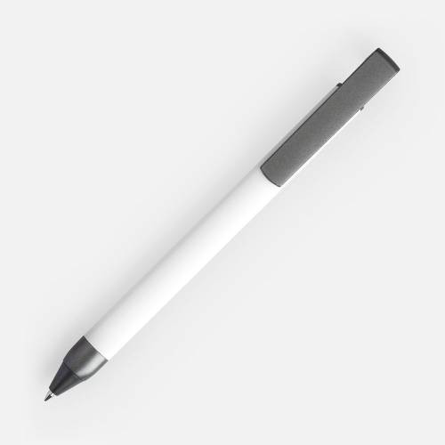 Ручка шариковая Standic с подставкой для телефона, белая фото 3