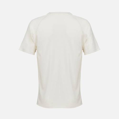 Футболка спортивная унисекс Vortex, молочно-белая фото 3 Футболка спортивная унисекс Vortex, молочно-белая фото 3