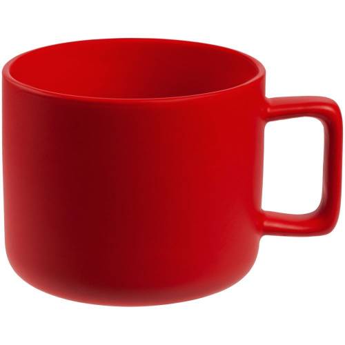 Чашка Jumbo, ver.2, матовая, красная фото 2