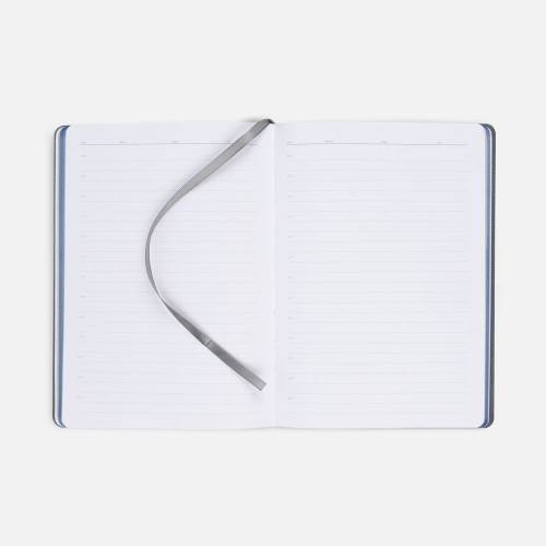 Ежедневник Frame, недатированный,синий с серым фото 8 Ежедневник Frame, недатированный,синий с серым фото 8