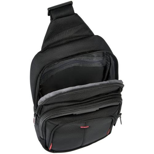 Рюкзак на одно плечо X Range, черный фото 4
