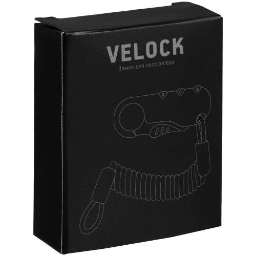 Кодовый замок для велосипеда Velock, черный фото 5