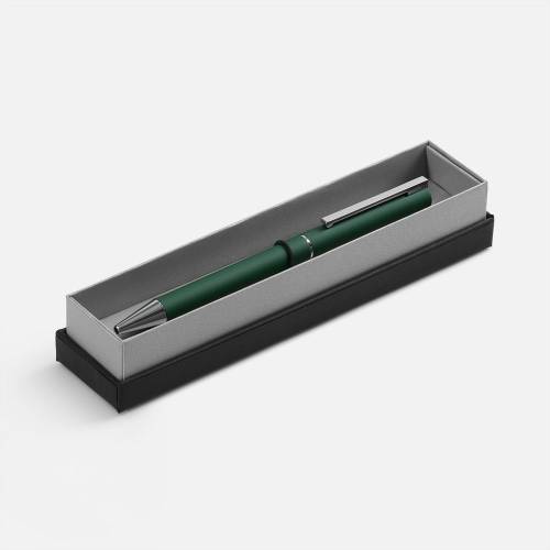 Ручка шариковая Blade Soft Touch в футляре, зеленая фото 2