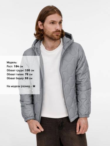 Куртка унисекс Tarnaby, светло-серая фото 10
