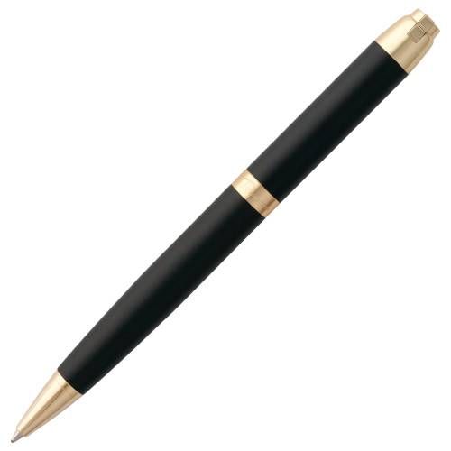Ручка шариковая Razzo Gold, черная фото 5