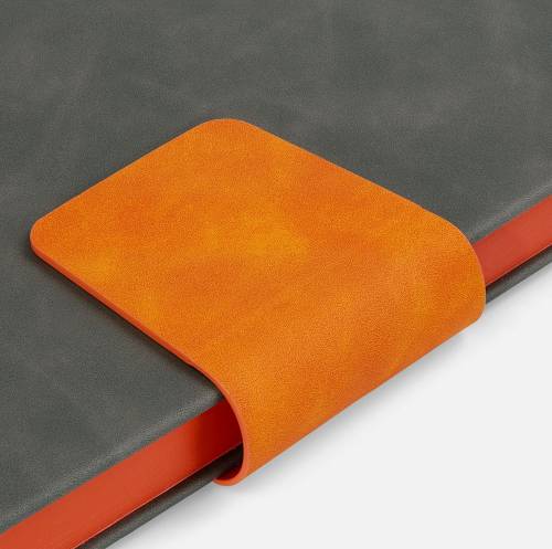 Ежедневник Grande Strap на заказ, датированный, серый фото 7