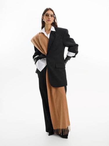 Шарф Noble, бежевый фото 14