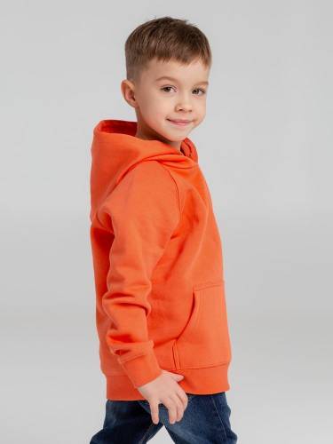 Толстовка детская Stellar Kids, оранжевая фото 7