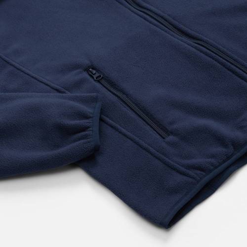 Куртка флисовая унисекс Ben Mac, темно-синяя фото 4