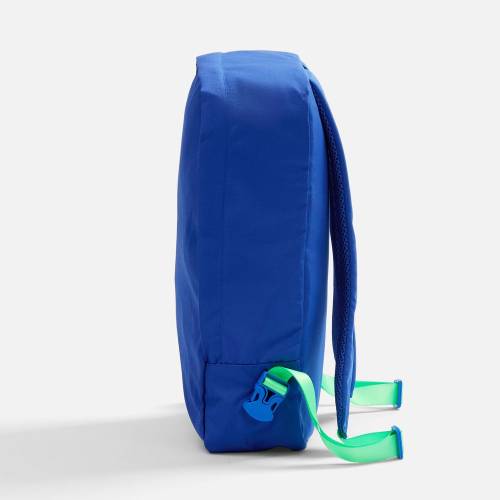 Рюкзак B2, синий с зелеными стропами фото 4
