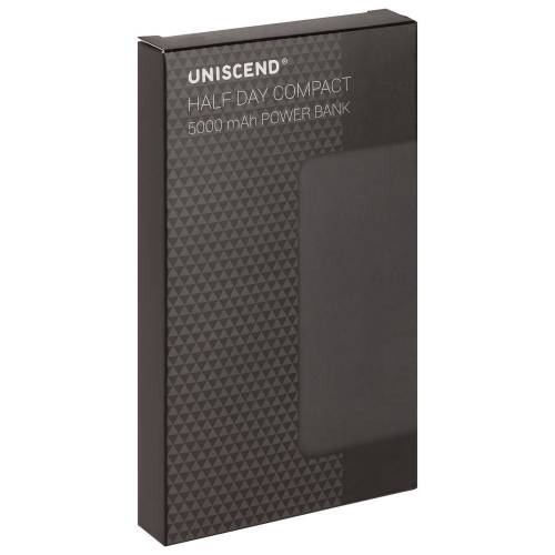 Внешний аккумулятор Uniscend Half Day Compact 5000 мAч, черный фото 7