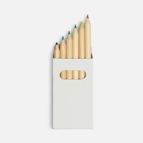 Набор цветных карандашей Pencilvania Mini, белый фото 3