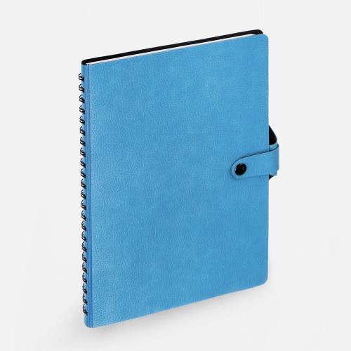 Ежедневник Strep Front на заказ, недатированный, голубой фото 4
