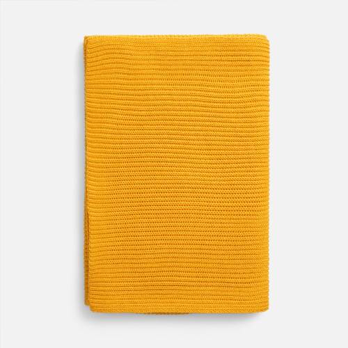 Шарф Nobilis Mono, желтый (медовый) фото 4