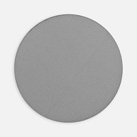 Наклейка тканевая Lunga Round, M, серая