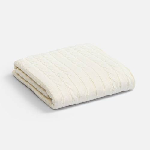 Плед Tressa, белый (молочный) фото 3