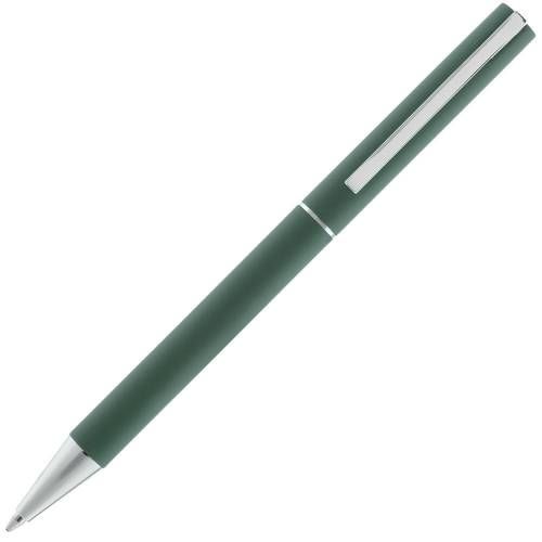 Ручка шариковая Blade Soft Touch, зеленая фото 3