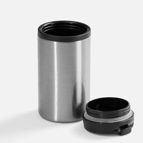 Термостакан Canella, серебристый фото 3