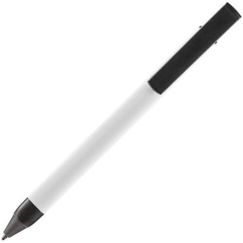 Ручка шариковая Standic с подставкой для телефона, белая фото 5