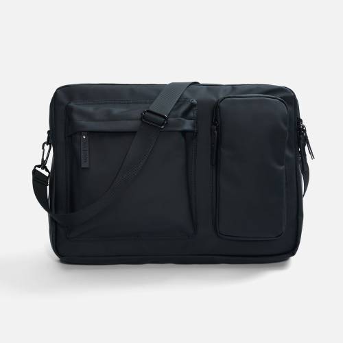 Сумка для ноутбука Traffic, черная фото 4 Сумка для ноутбука Traffic, черная фото 4