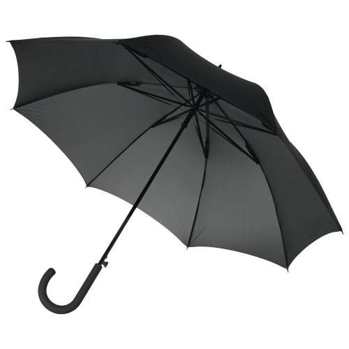 Зонт-трость Wind, черный фото 2
