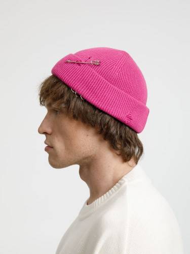 Шапка Pricker, розовая (малиновая) фото 10 Шапка Pricker, розовая (малиновая) фото 10