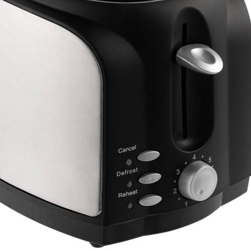 Электрический тостер Postre, серебристо-черный фото 7