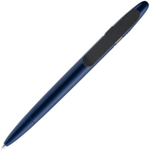 Ручка шариковая Prodir DS5 TSM Metal Clip, синяя с серым фото 5