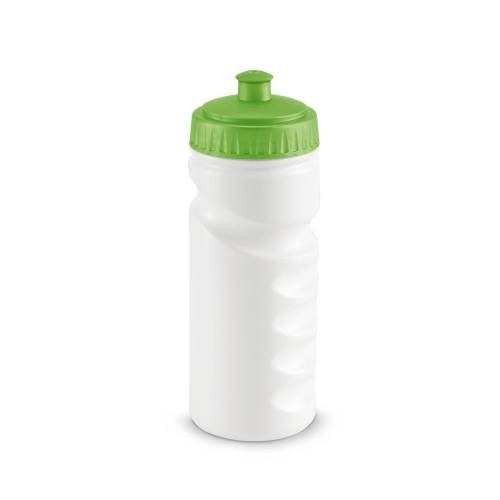 Бутылка для велосипеда Lowry, белая с зеленым фото 2