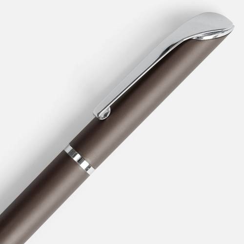 Ручка шариковая Glide, темно-серая фото 4 Ручка шариковая Glide, темно-серая фото 4