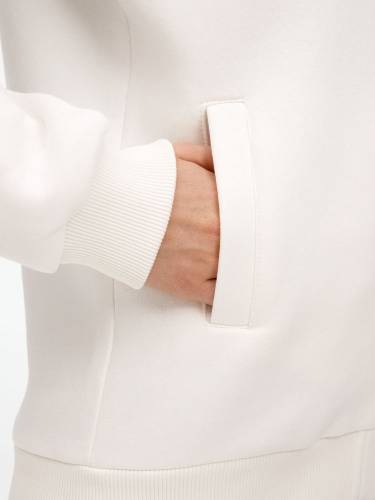 Бомбер унисекс Estado, молочно-белый фото 13