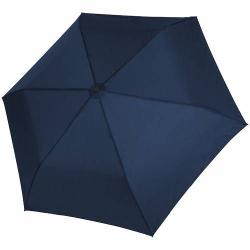 Зонт складной Zero Large, темно-синий фото 2